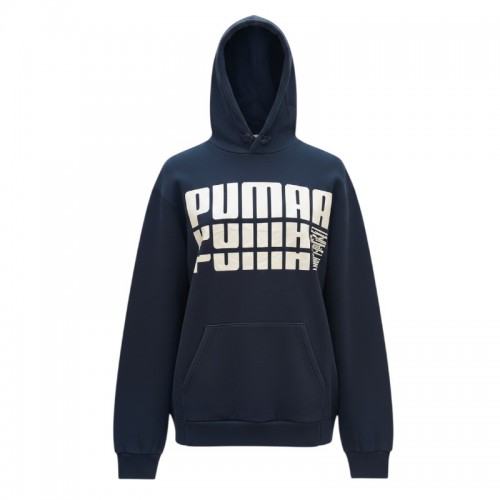 Puma Graphic Pullover Hoodie / Pre-Owned