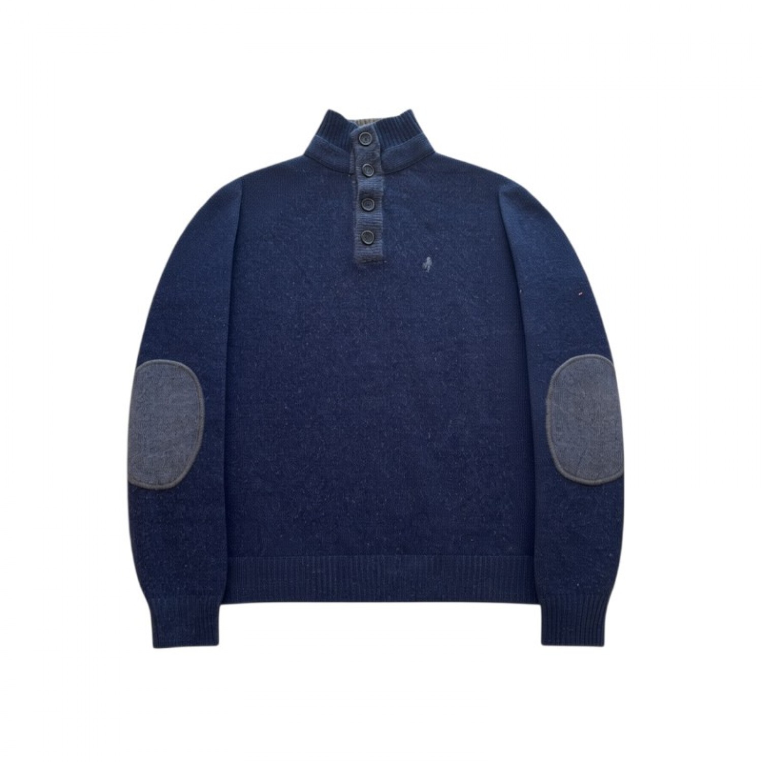 Marlboro Classics Men's Button Neck Knit Sweater - Size M / Pre-Owned