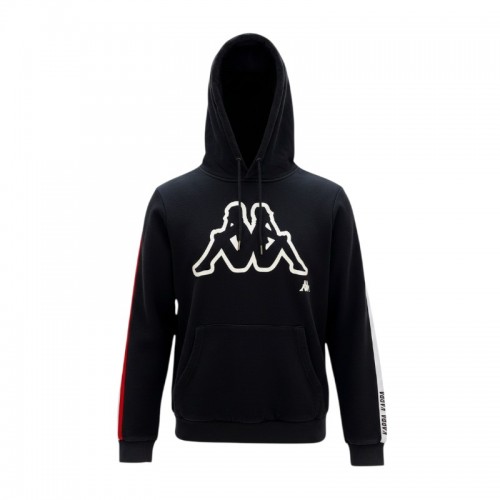 Kappa Logo Pullover Hoodie - Size L / Pre-Owned