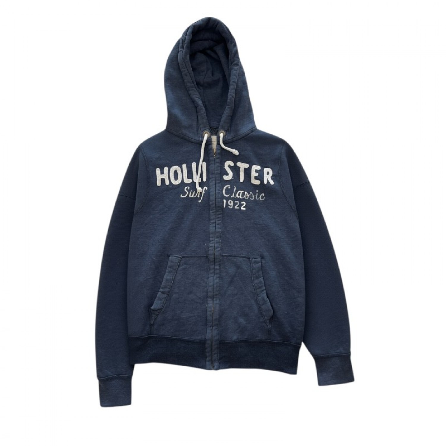 Hollister Surf Classic Zip Hoodie - Size M / Pre-Owned