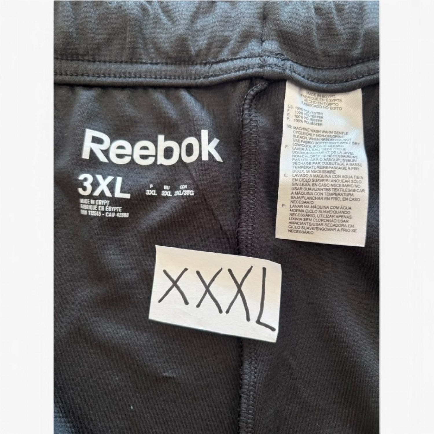 Reebok Track Pants — Size 3XL / Pre-Owned