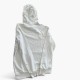 North Sails Λευκό Φούτερ Hoodie με Μεγάλο Λογότυπο – Μέγεθος L / Pre-Owned