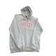 Puma Ανοιχτό Γκρι Φούτερ Hoodie με Κόκκινο Λογότυπο – Μέγεθος XL / Pre-Owned
