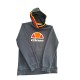 Ellesse Unisex Ανθρακί Φούτερ Hoodie με Μεγάλο Λογότυπο – Μέγεθος S / Pre-Owned
