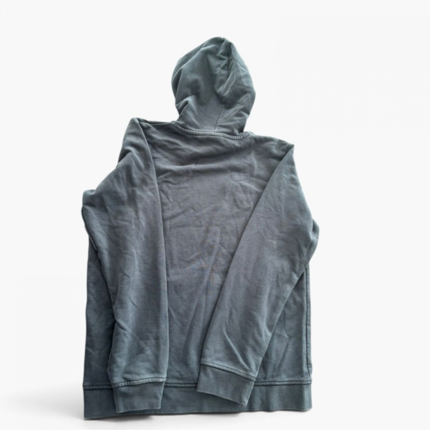 Ellesse Unisex Ανθρακί Φούτερ Hoodie με Μεγάλο Λογότυπο – Μέγεθος S / Pre-Owned