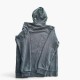 Ellesse Unisex Ανθρακί Φούτερ Hoodie με Μεγάλο Λογότυπο – Μέγεθος S / Pre-Owned