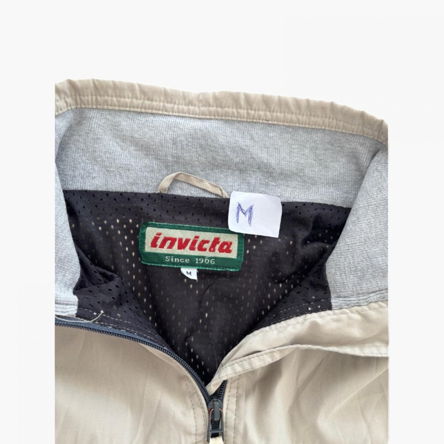 Invicta Ανδρικό Μπεζ Ελαφρύ Bomber Μπουφάν – Μέγεθος M / Pre-Owned