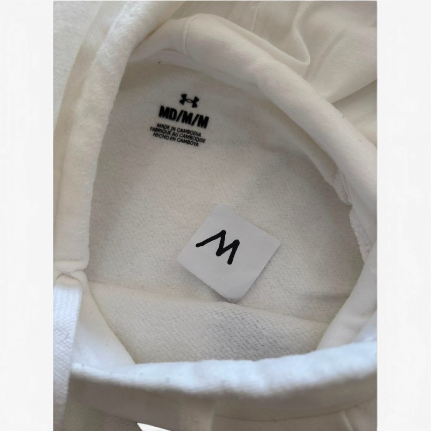 Under Armour Logo Hoodie — Size M / Pre-Owned
