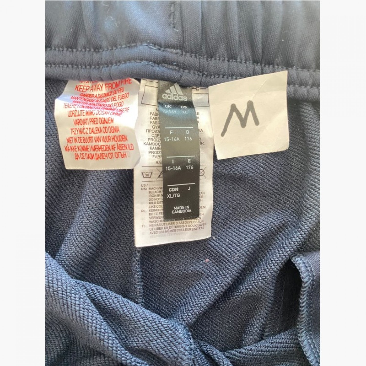 Adidas 3-Stripes Joggers — Size XL / Pre-Owned