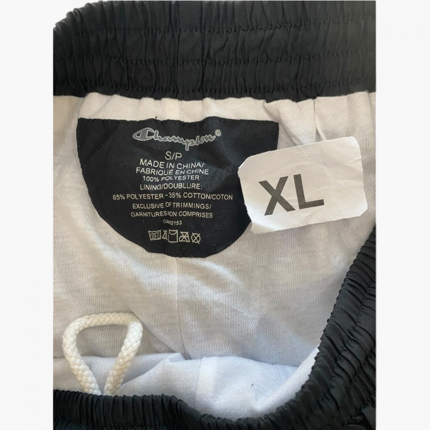 Champion Woven Track Pants — Size XL / Pre-Owned