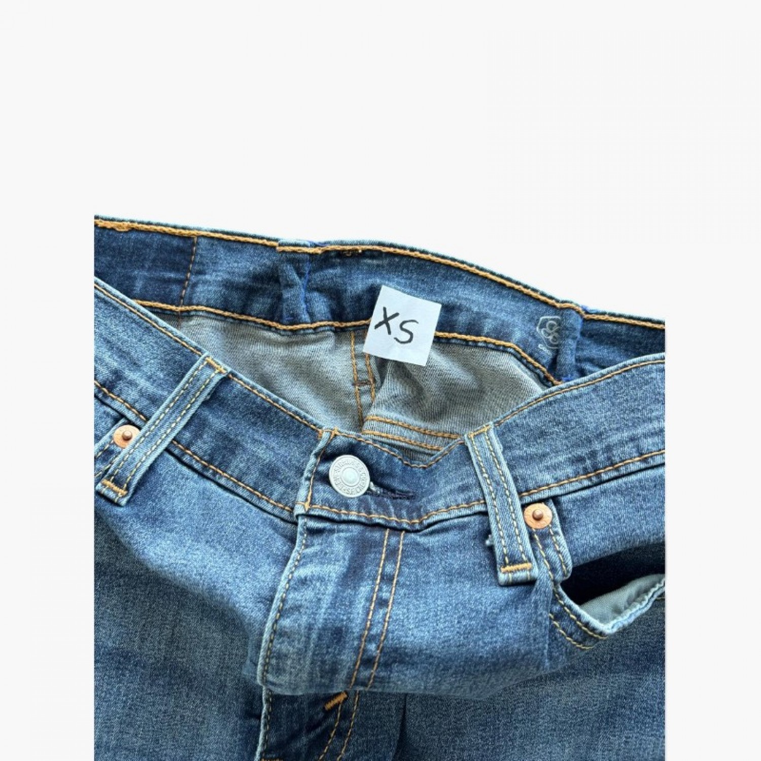 Γυναικείο Μπλε Τζιν Παντελόνι Bootcut – Μέγεθος XS / Pre-Owned