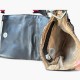Gucci Μπεζ GG Monogram Τσάντα Χιαστί με Ριγέ Ιμάντα / Pre-Owned