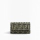 Fendi Καφέ FF Monogram Μακρόστενο Πορτοφόλι / Pre-Owned