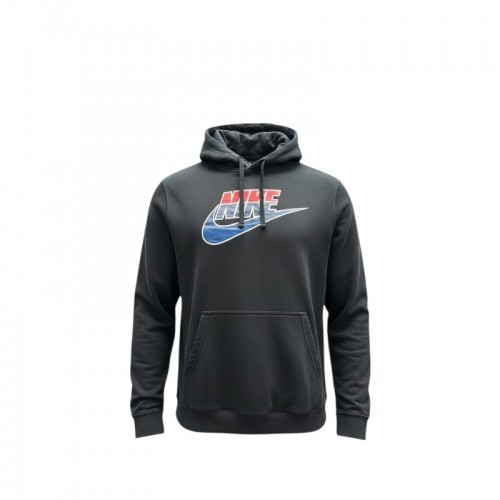 Nike Graphic Pullover Hoodie – Charcoal – M