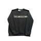 New Balance Stripe Crewneck Sweatshirt – Black – M