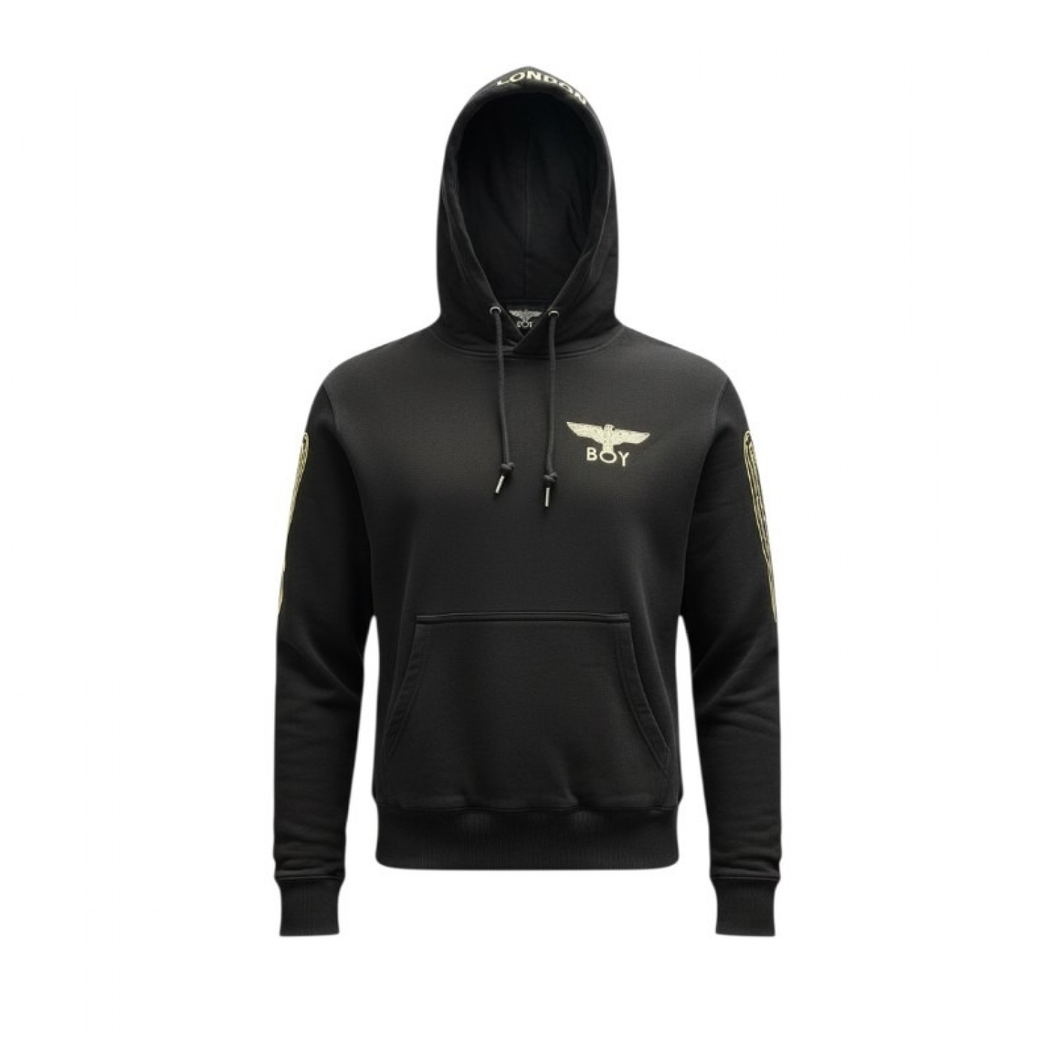 BOY London Eagle Pullover Hoodie – Black – L