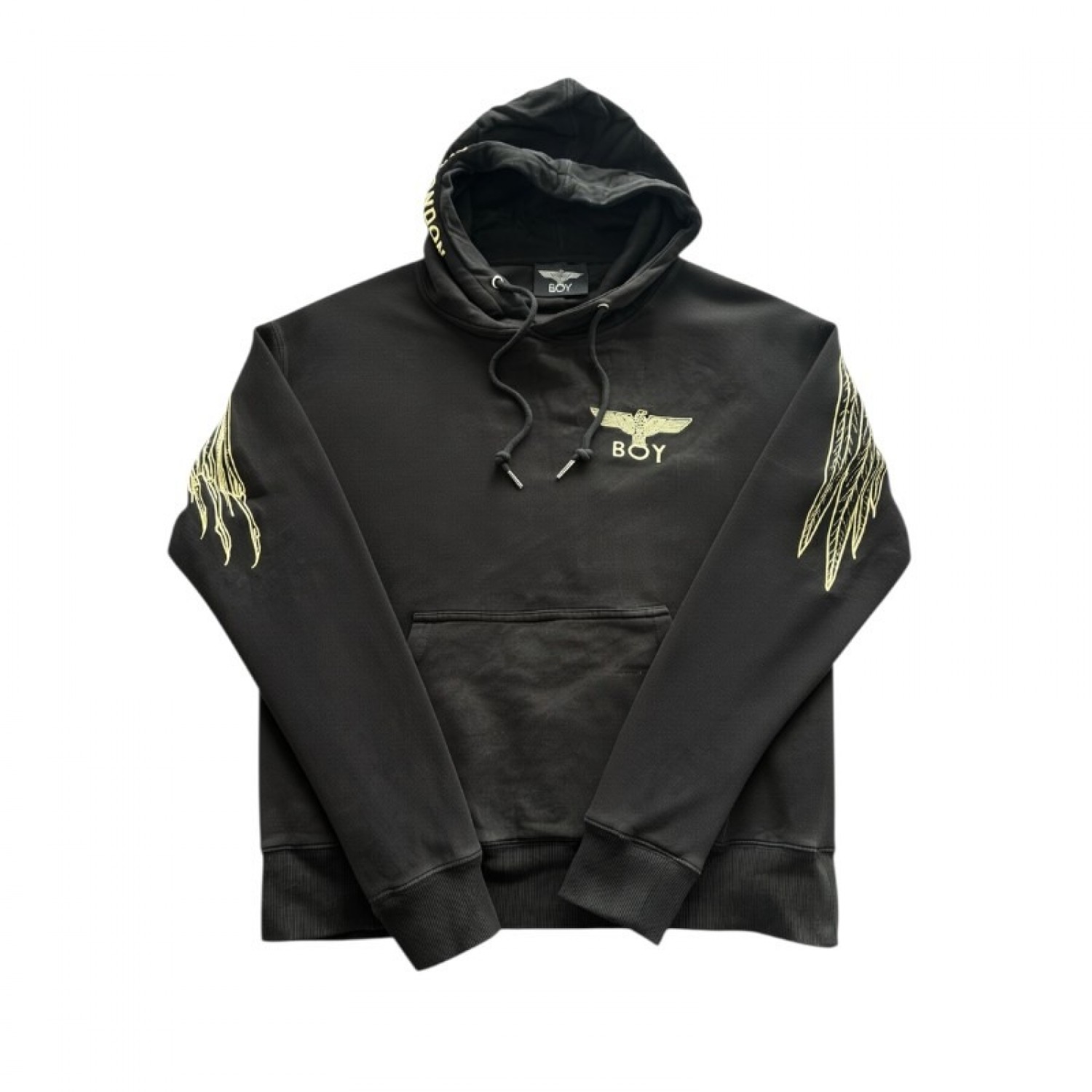 BOY London Eagle Pullover Hoodie – Black – L