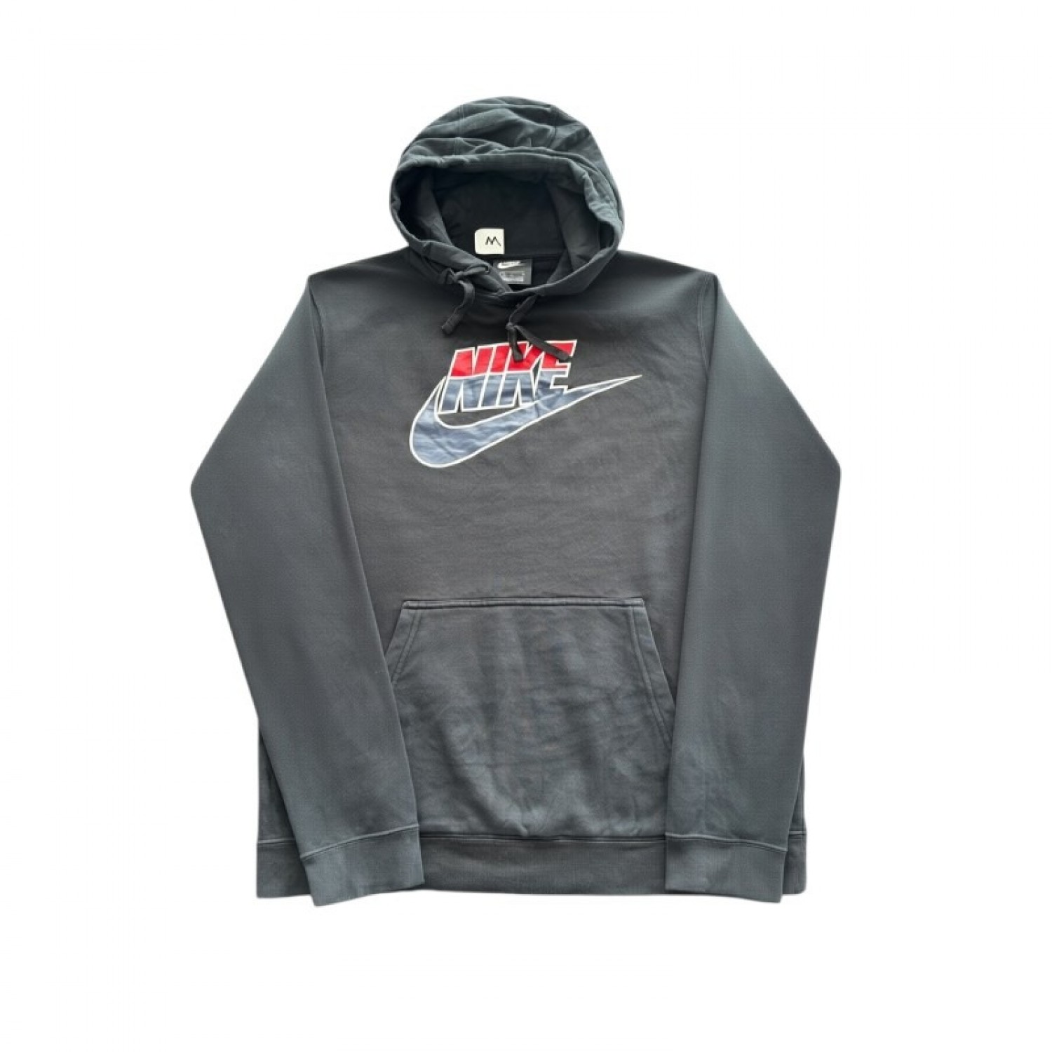 Nike Graphic Pullover Hoodie – Charcoal – M