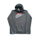 Nike Graphic Pullover Hoodie – Charcoal – M