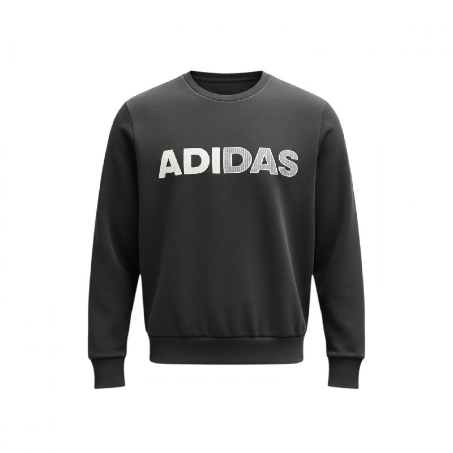 Adidas Logo Crewneck Sweatshirt – Black – L