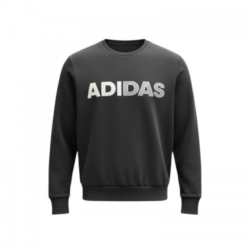 Adidas Logo Crewneck Sweatshirt – Black – L