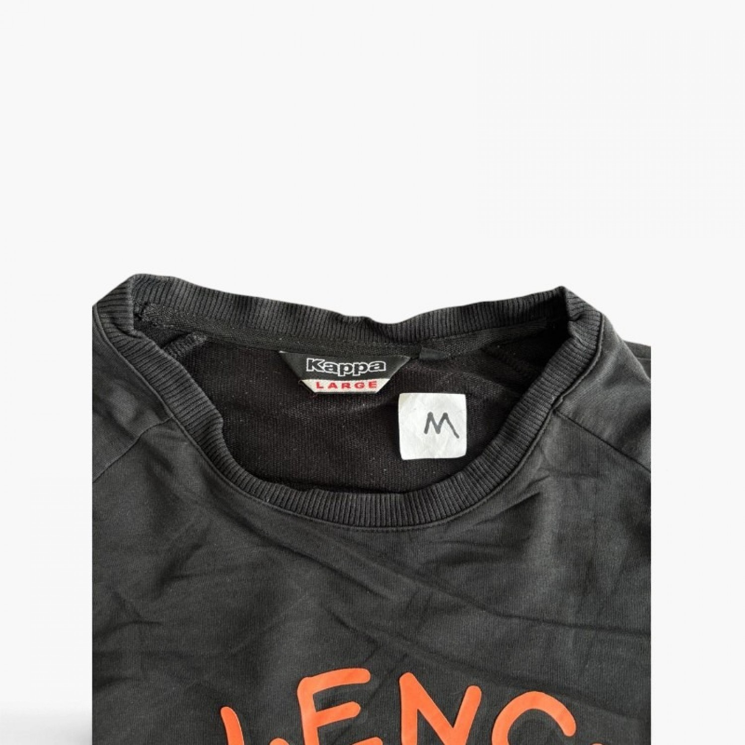 Kappa Valencia Graphic Crewneck Sweatshirt – Black – L