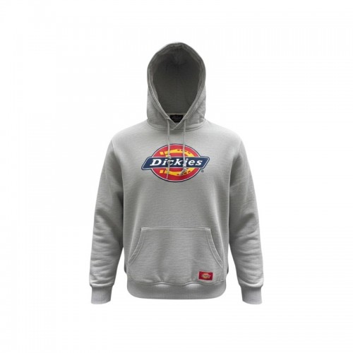 Dickies Logo Pullover Hoodie – Grey – XL
