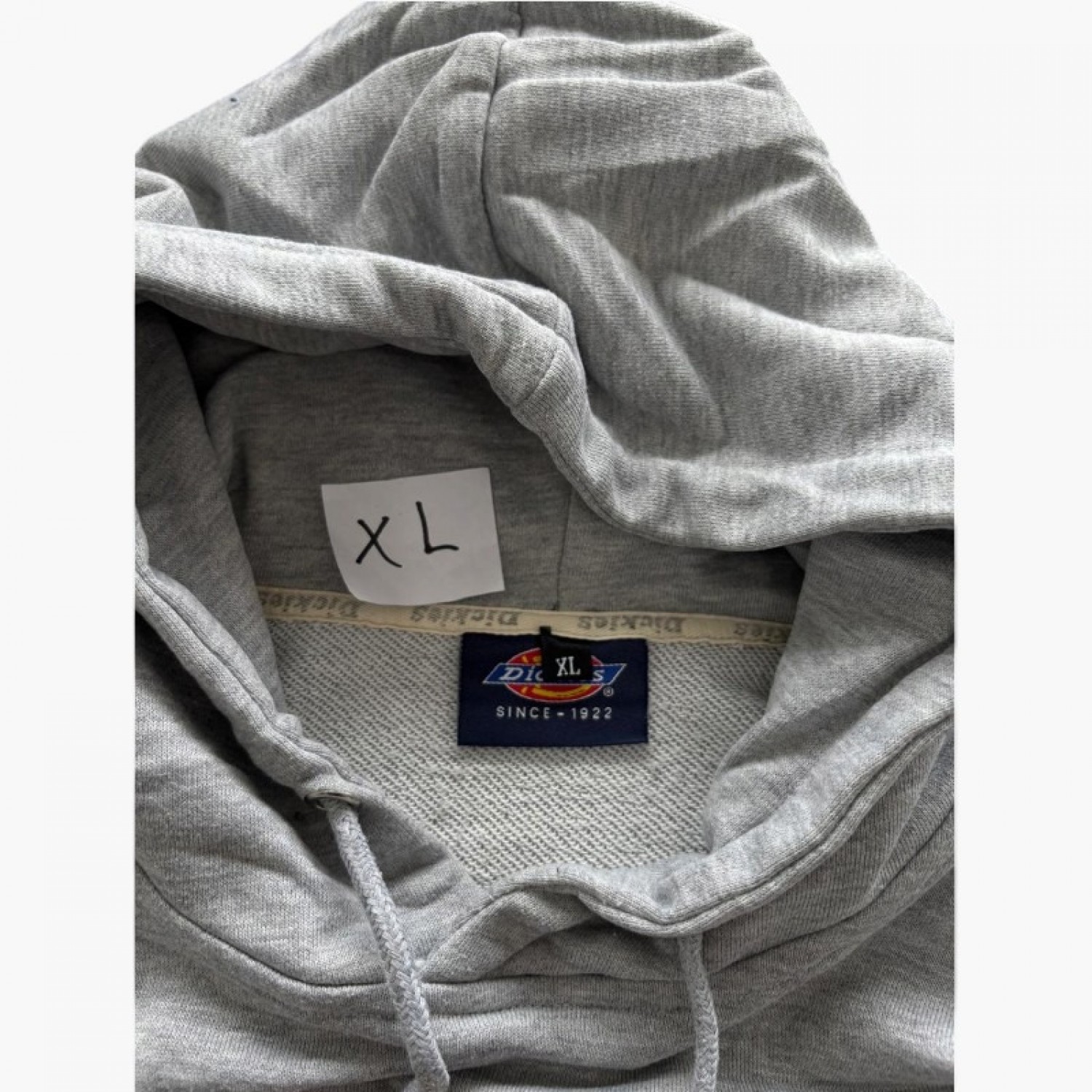 Dickies Logo Pullover Hoodie – Grey – XL