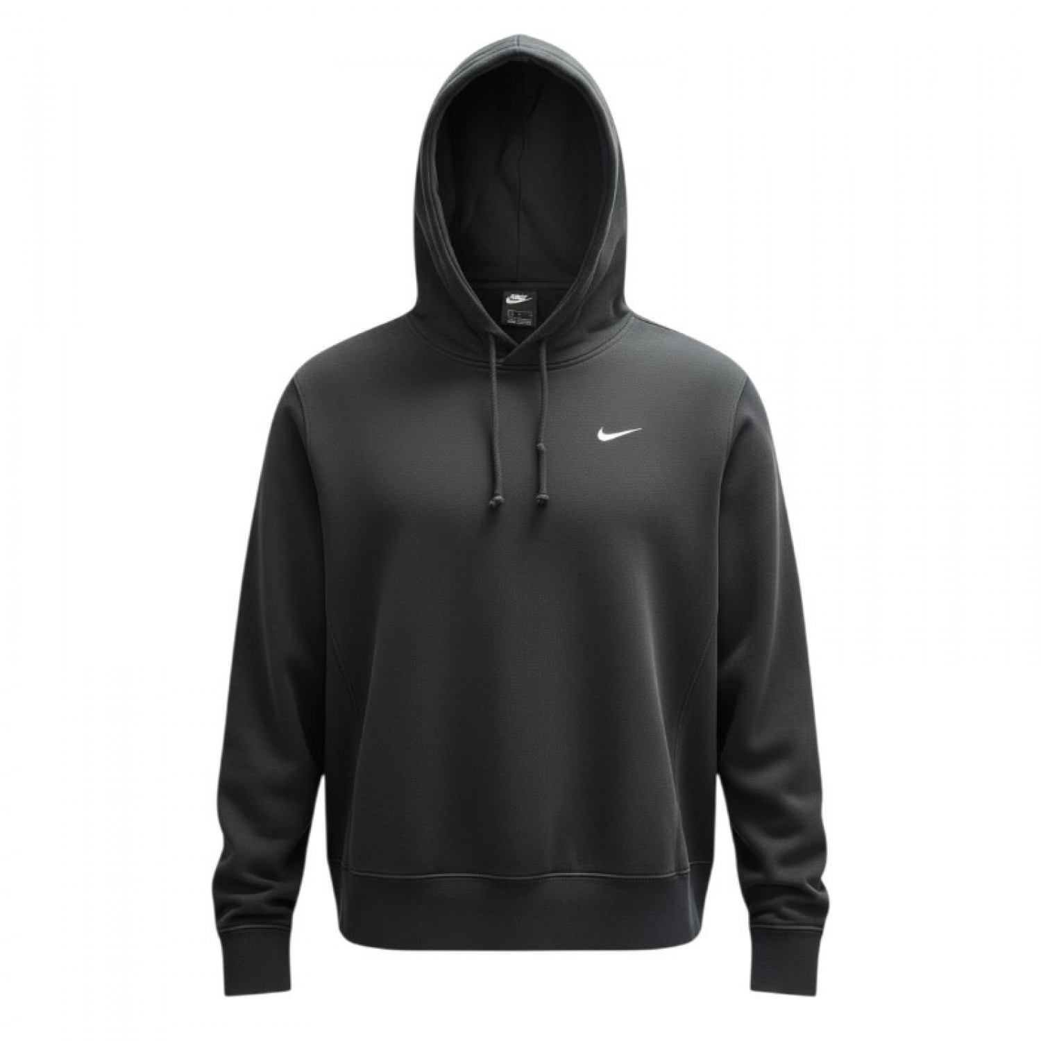 Nike Swoosh Pullover Hoodie – Black – L