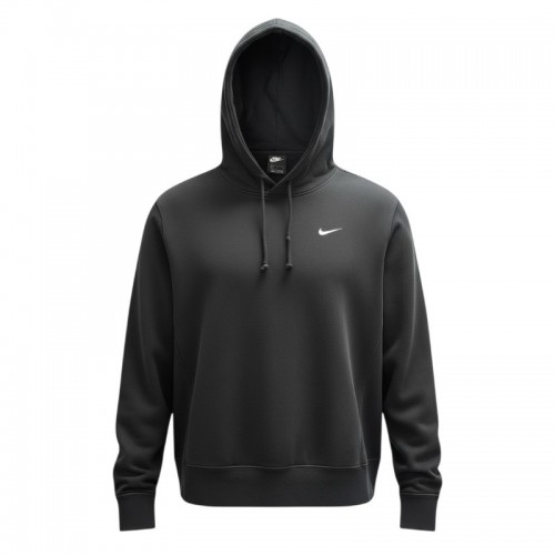 Nike Swoosh Pullover Hoodie – Black – L