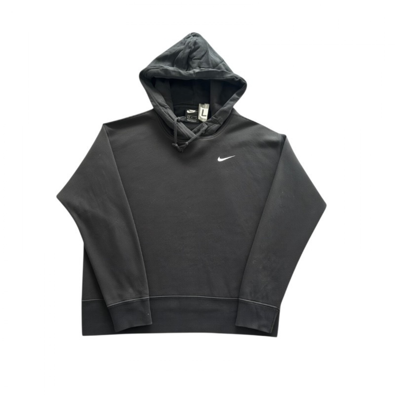 Nike Swoosh Pullover Hoodie – Black – L