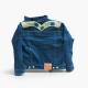 Evisu Embroidered Denim Jacket – Dark Blue – M