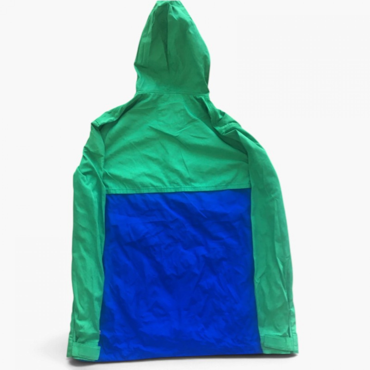 Levi’s Colorblock Hooded Jacket – Green & Blue – XL