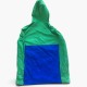 Levi’s Colorblock Hooded Jacket – Green & Blue – XL