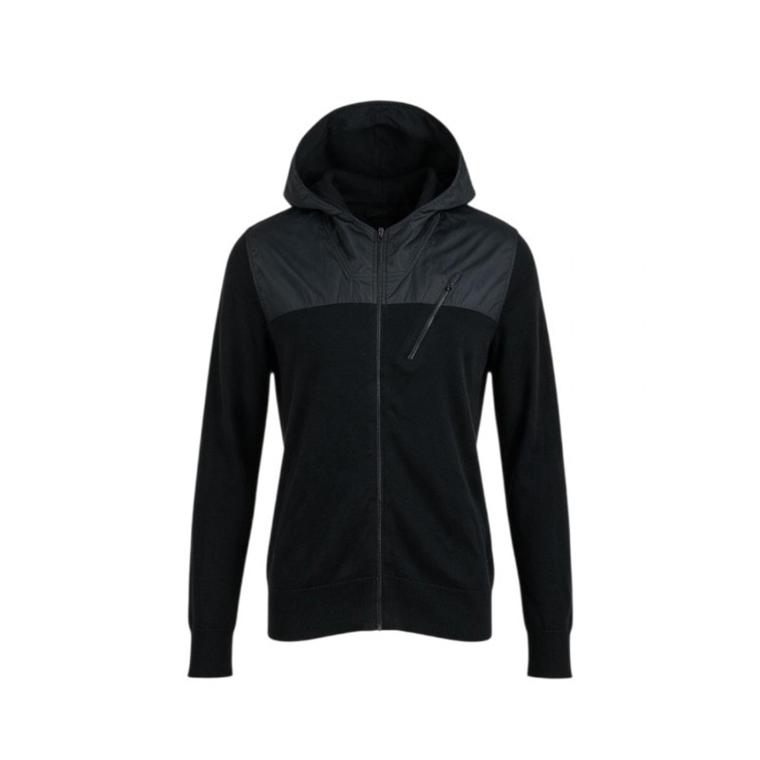Calvin Klein Jeans Full-Zip Hoodie – Black – M