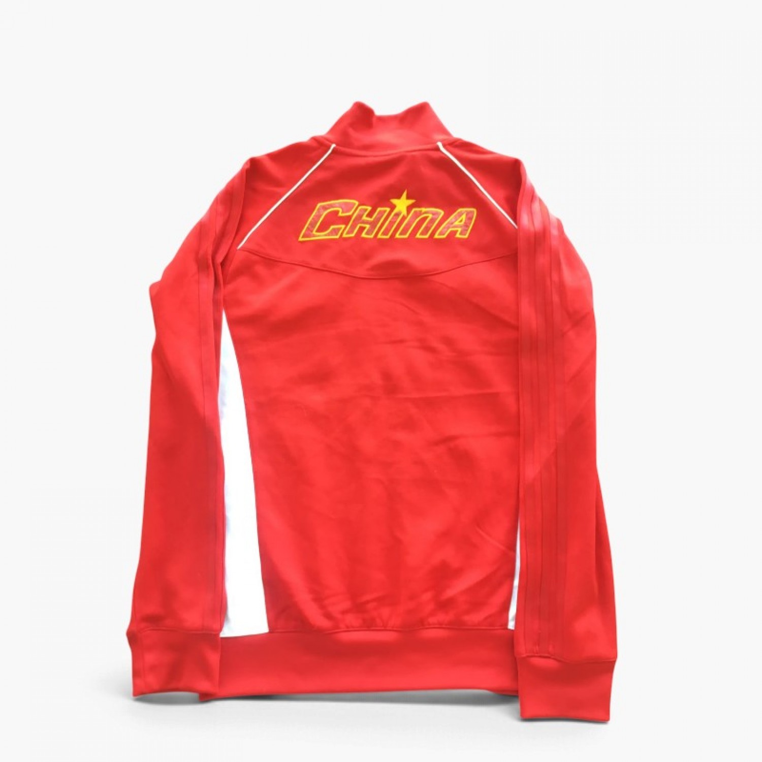 Adidas Graphic Track Jacket – Red & White – S
