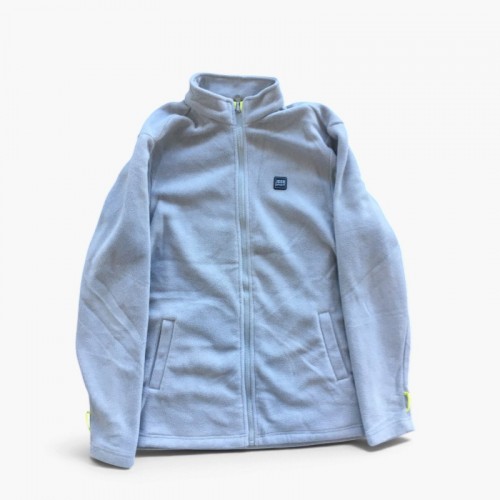 Jeep Full-Zip Fleece Jacket – Light Grey – M