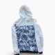 AAPE Camo Hooded Jacket – White & Grey – XL