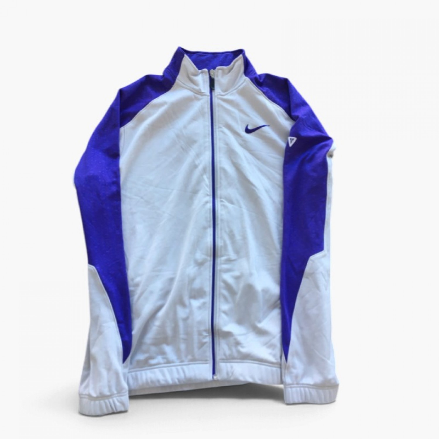 Nike Dri-FIT Track Jacket – Light Grey & Purple – XXL