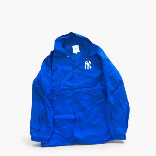MLB New York Yankees Coach Jacket – Royal Blue – L