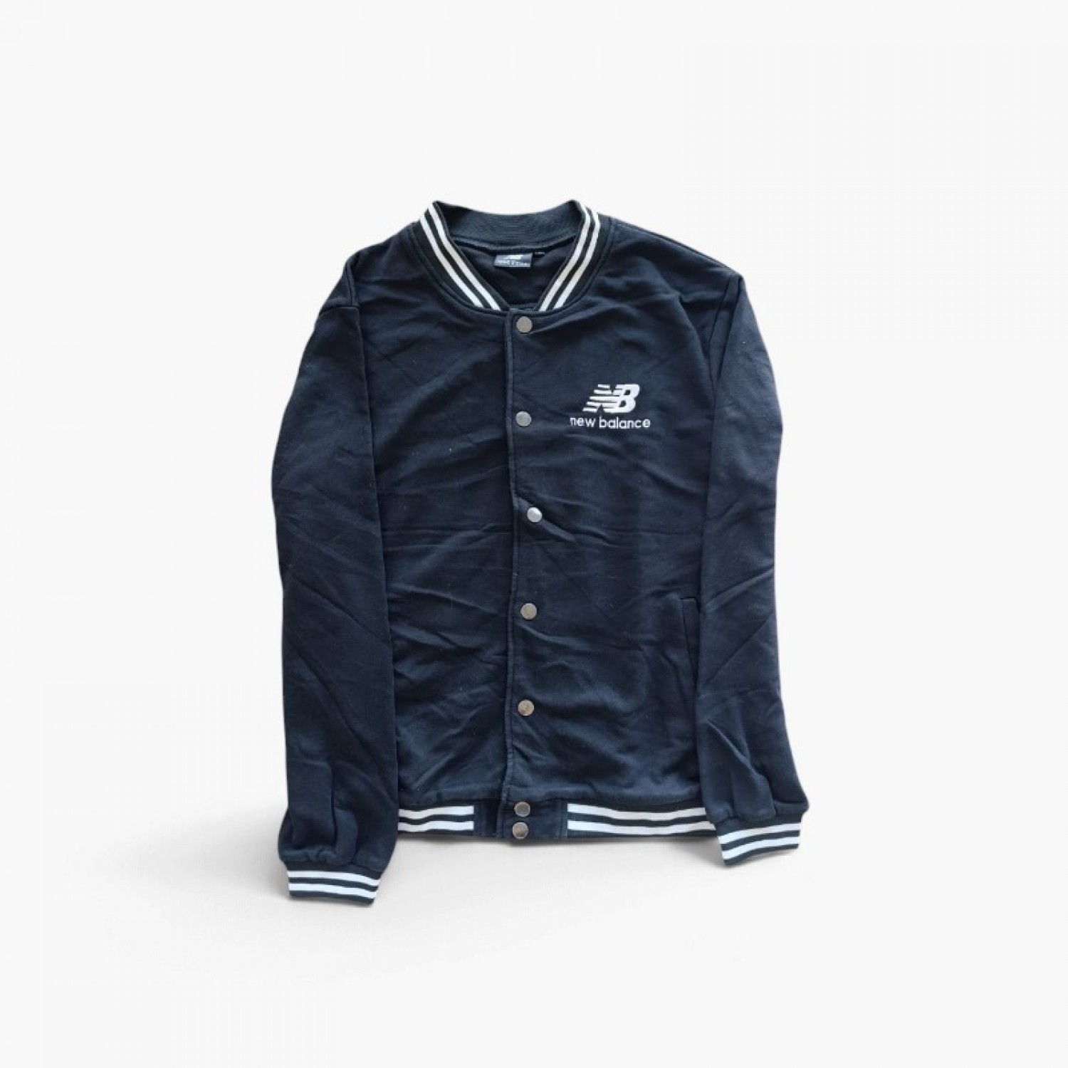 New Balance Varsity Jacket – Navy Blue – XXL