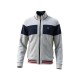 Fila Colorblock Full-Zip Jacket – Grey & Navy – L