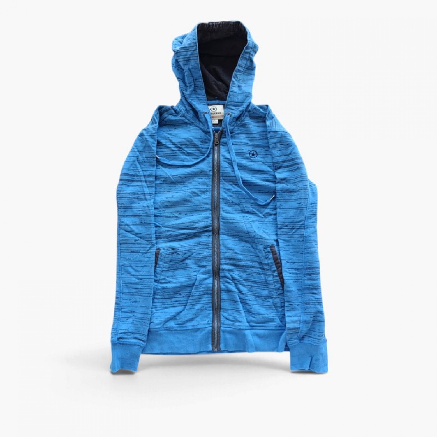 Converse Full-Zip Hoodie – Blue – XL