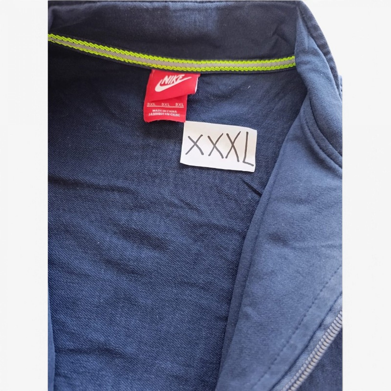 Nike Full-Zip Track Jacket – Navy Blue – XXXL