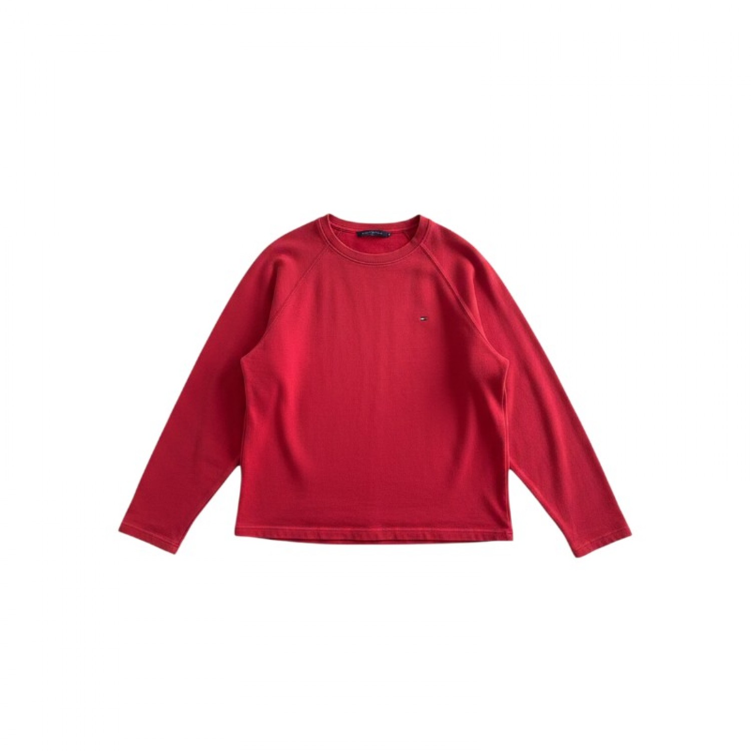 Tommy Hilfiger Κόκκινο Crew Neck Sweatshirt XLTommy Hilfiger Κόκκινο Crew Neck Sweatshirt XL / Pre-Owned