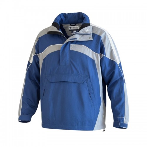 Vintage Columbia Pullover Outdoor Jacket Μπλε Γκρι – L / Pre-Owned