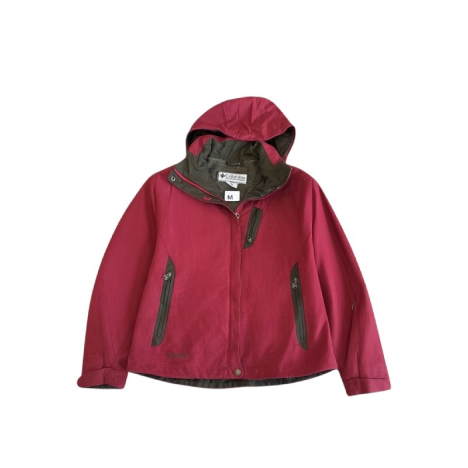 Columbia Titanium Hooded Jacket Μπορντό | M / Pre-Owned