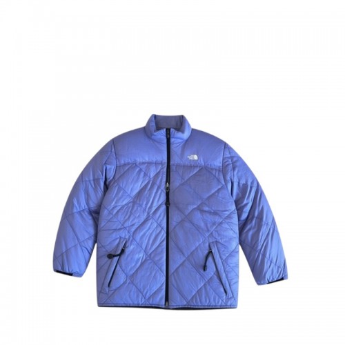 Vintage The North Face Quilted Jacket Μπλε | M / Pre-Owned