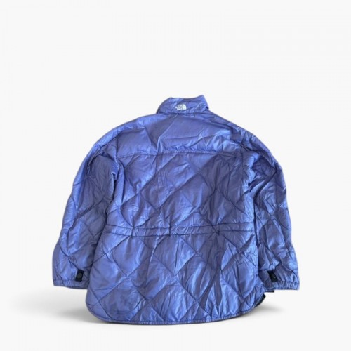 Vintage The North Face Quilted Jacket Μπλε | M / Pre-Owned