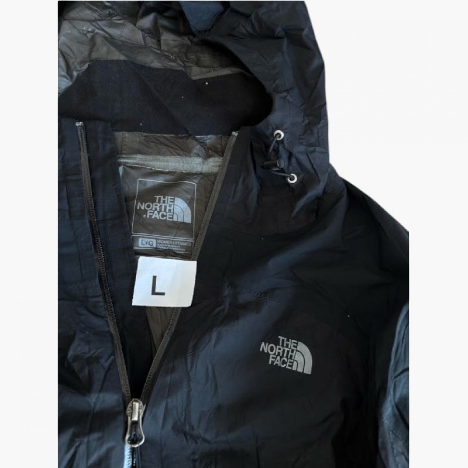 The North Face Γυναικείο Shell Μπουφάν με Κουκούλα Μαύρο – L / Pre-Owned